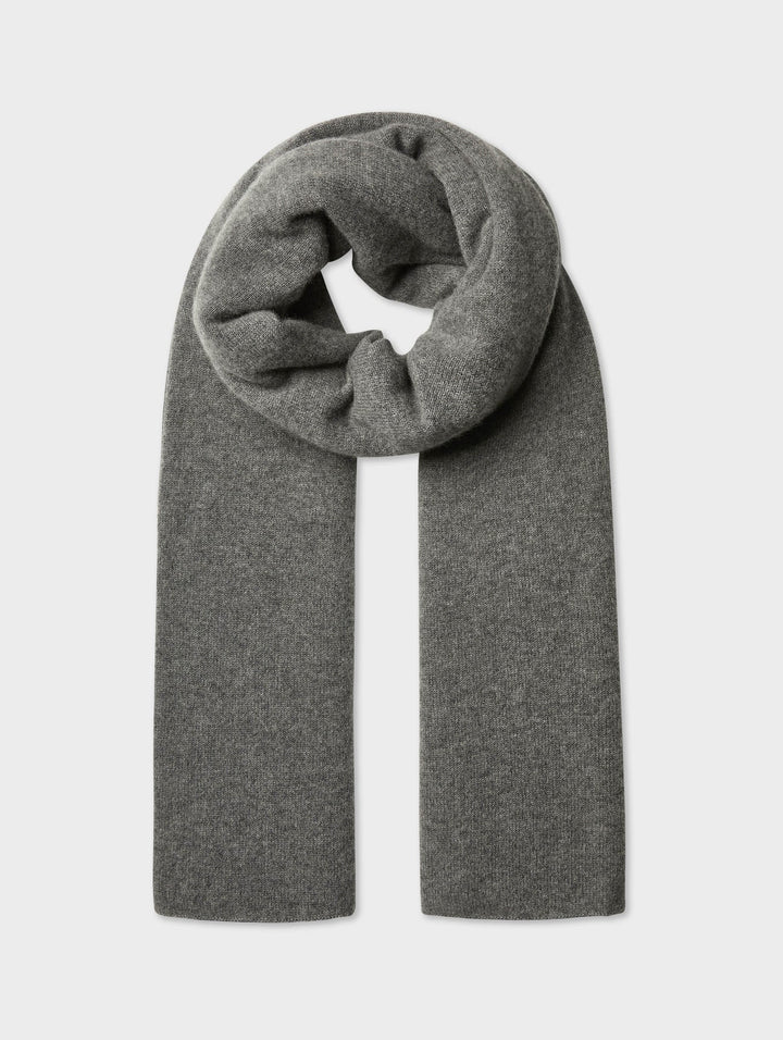 White + Warren - Cashmere Travel Wrap in Graphite Heather