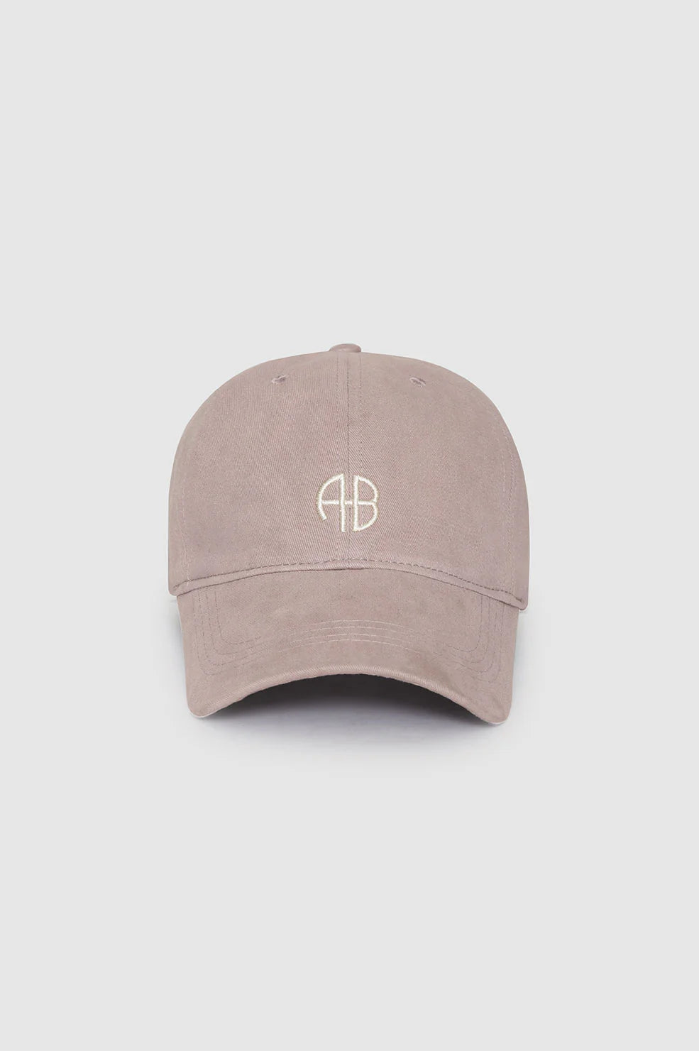 ? SALE ? NWT Anine Bing Jeremy Baseball Cap Cream Orange ? Cotton jeremy baseball cap - oatmeal – Emry boutique main image 4