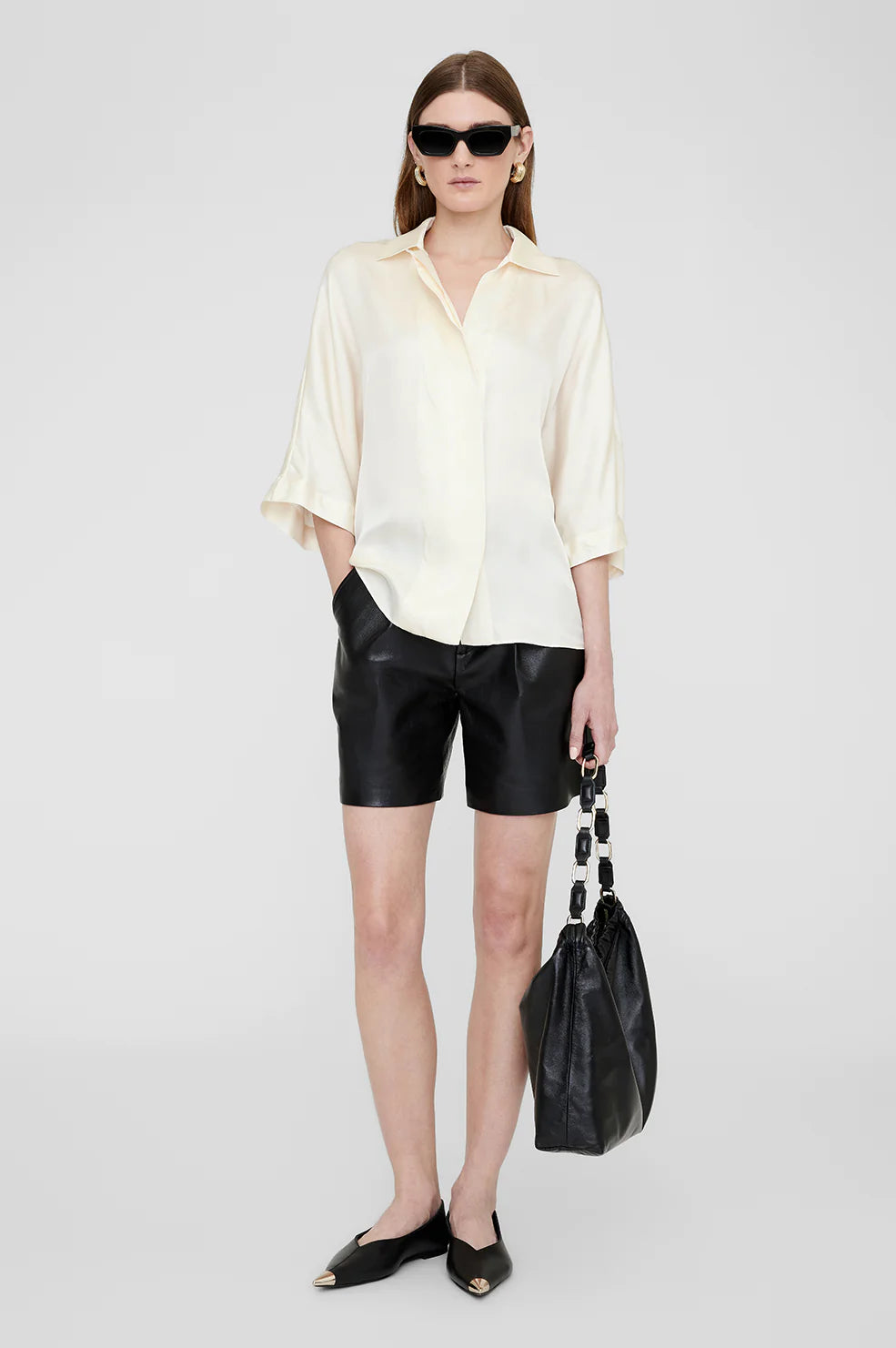 Anine Bing - Julia Shirt in Ivory