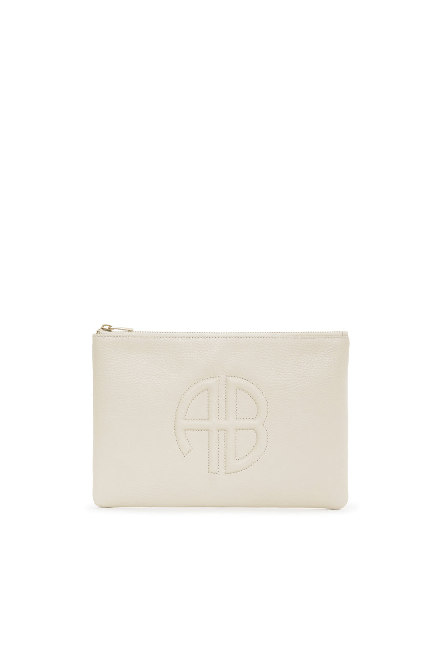 Anine Bing - Lili Pouch in Sand Pebbled – Blond Genius