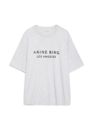 Anine Bing - Myers Tee Anine Bing in Heather Grey