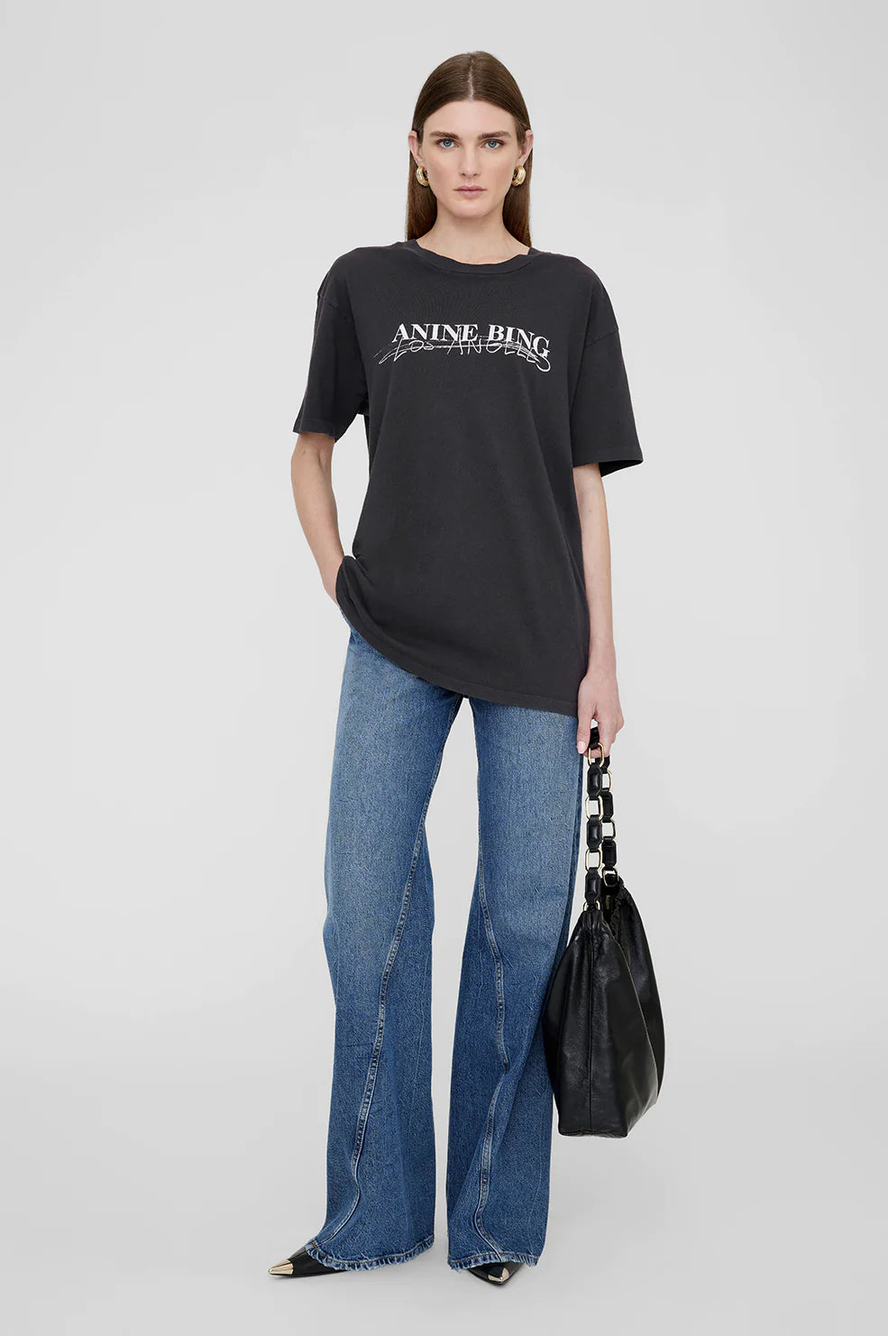 ANINE BING/アニービン】WALKER TEE DOODLE Tシャツ（Tシャツ