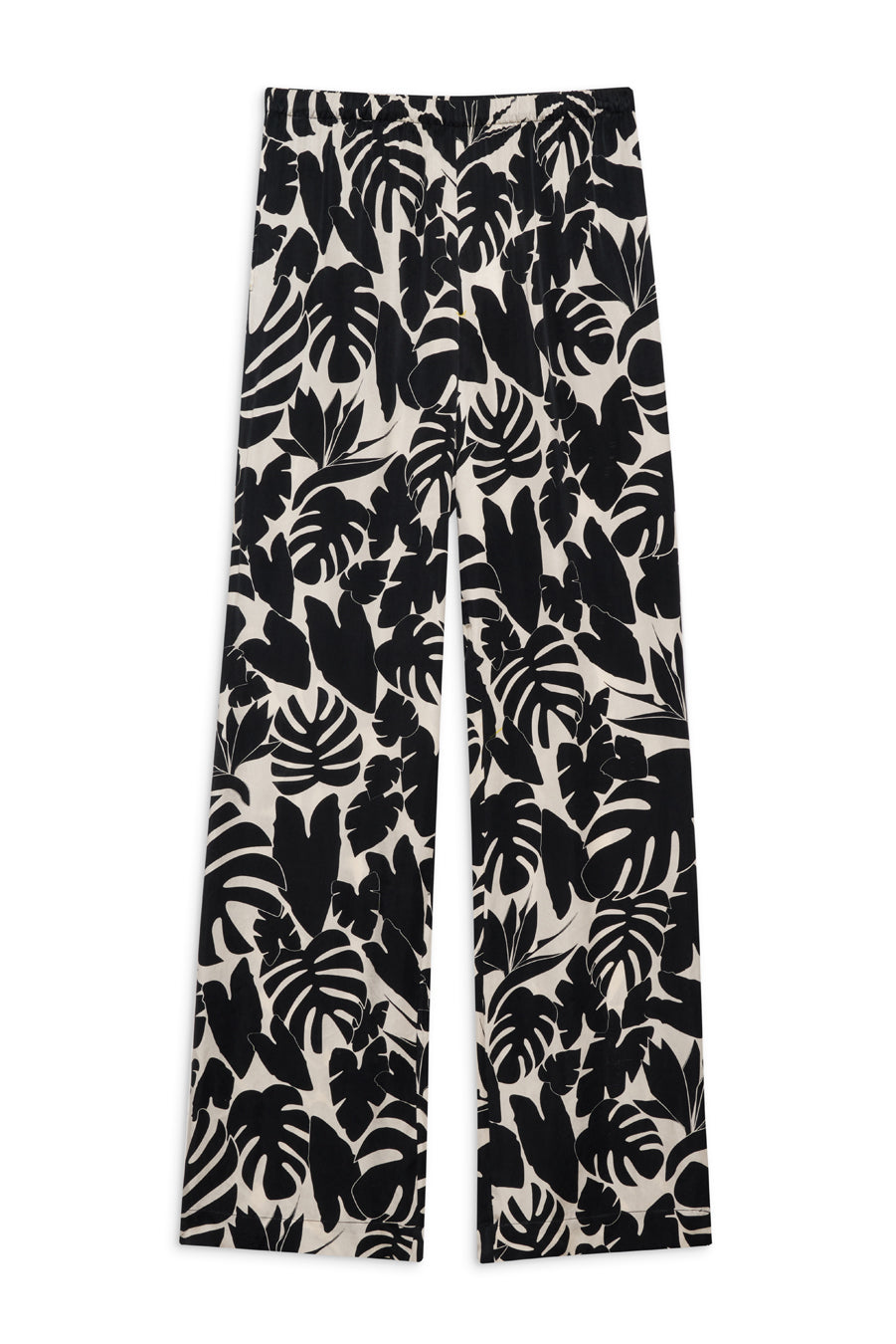 Anine Bing - Elain Pant in Black Bird of Paradise