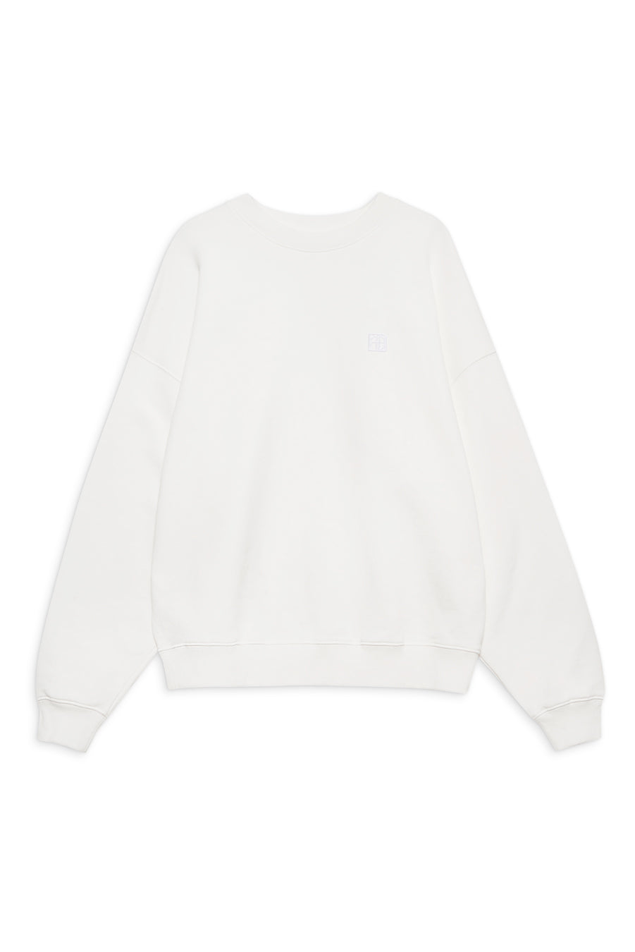 Anine Bing - Miles Sweatshirt Framed Monogram in Off White