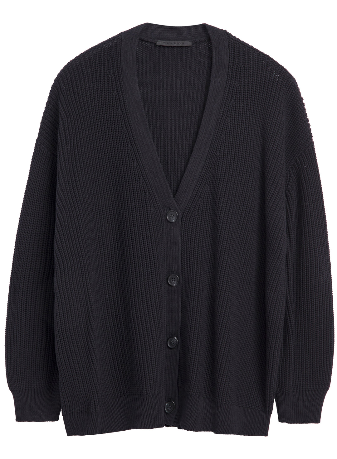 Jenni Kayne - Cotton Cocoon Cardigan in Black