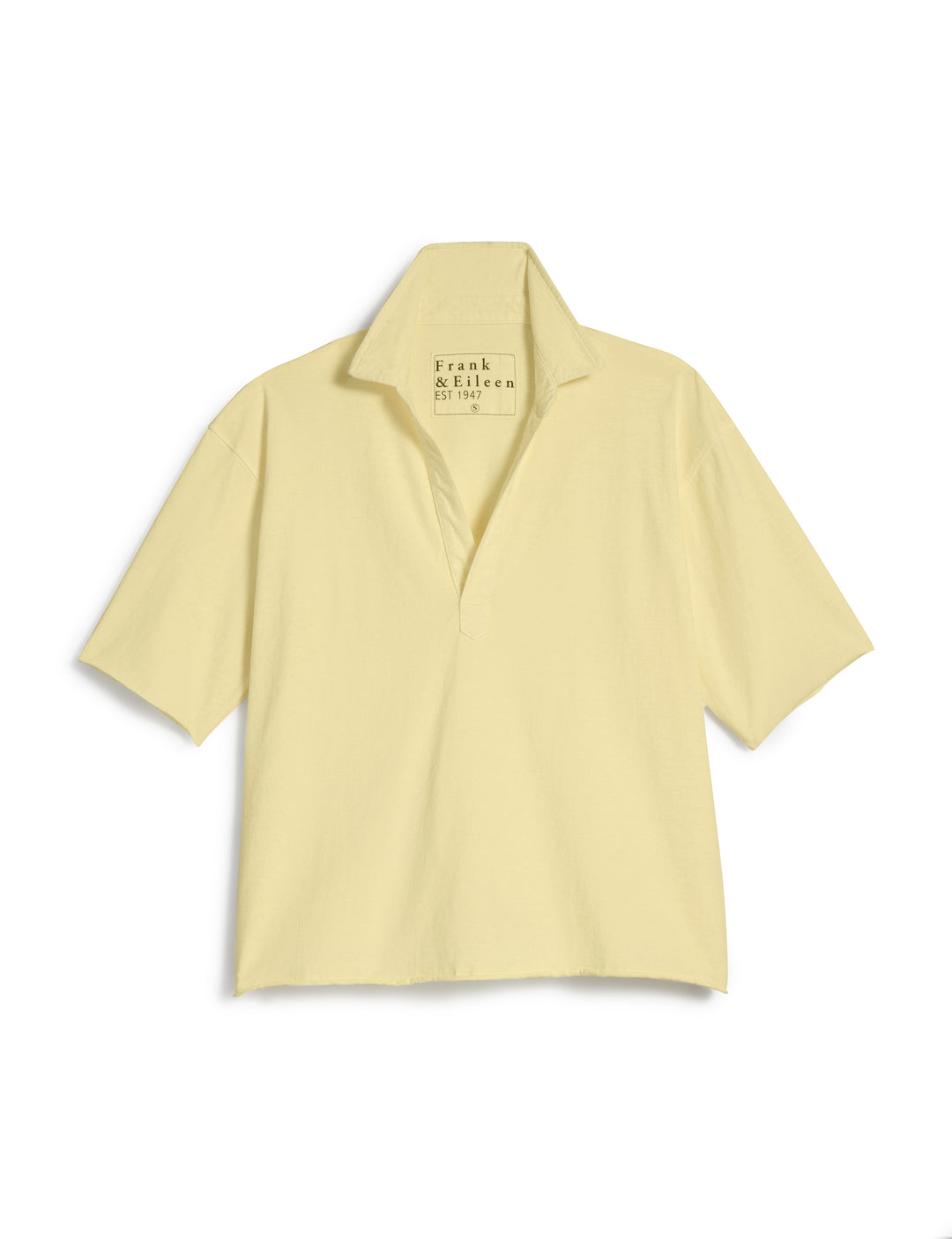 Frank & Eileen - Patty Popover Henley in Canary