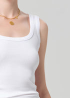 CITIZENS OF HUMANITY - Faye Tank in White