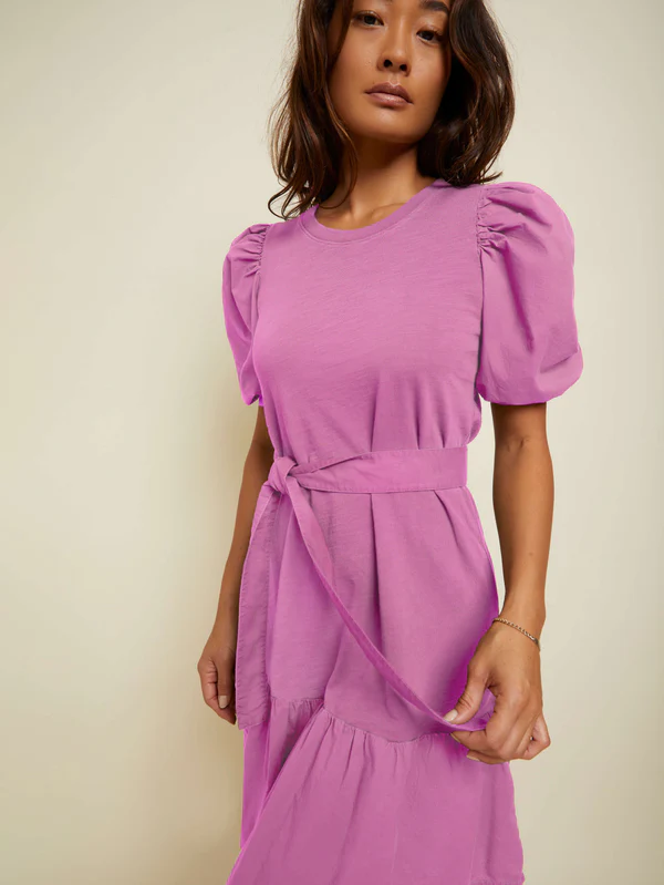 Nation LTD - Evangeline Belted Mini Dress in Prom Date Nation LTD - Evangeline Belted Mini Dress in Prom Date