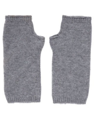 Jenni Kayne - Fingerless Cashmere Gloves in Grey