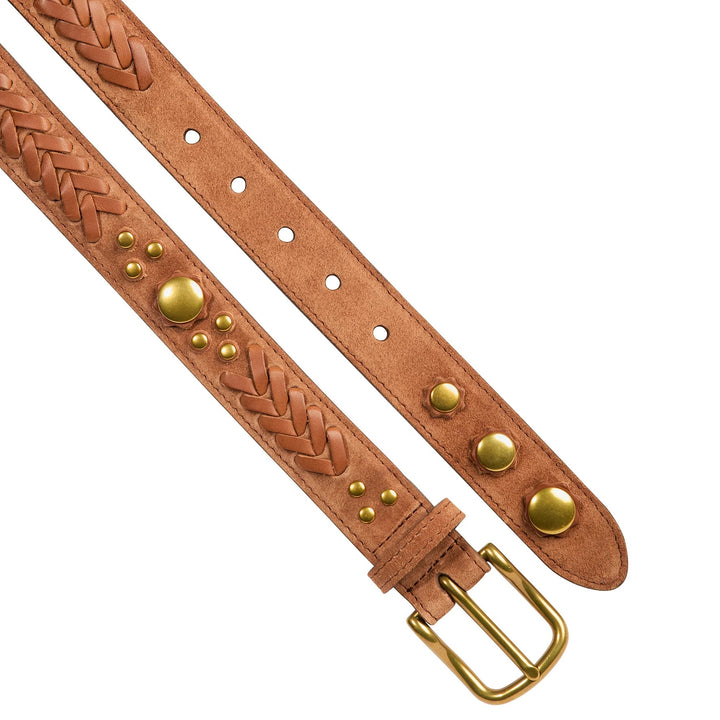 Jerome Dreyfuss - Ceinture Belt in Caramel