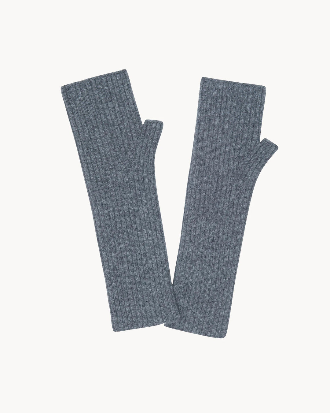 Kujten - Knokke Cashmere Mittens in Flannel Gray