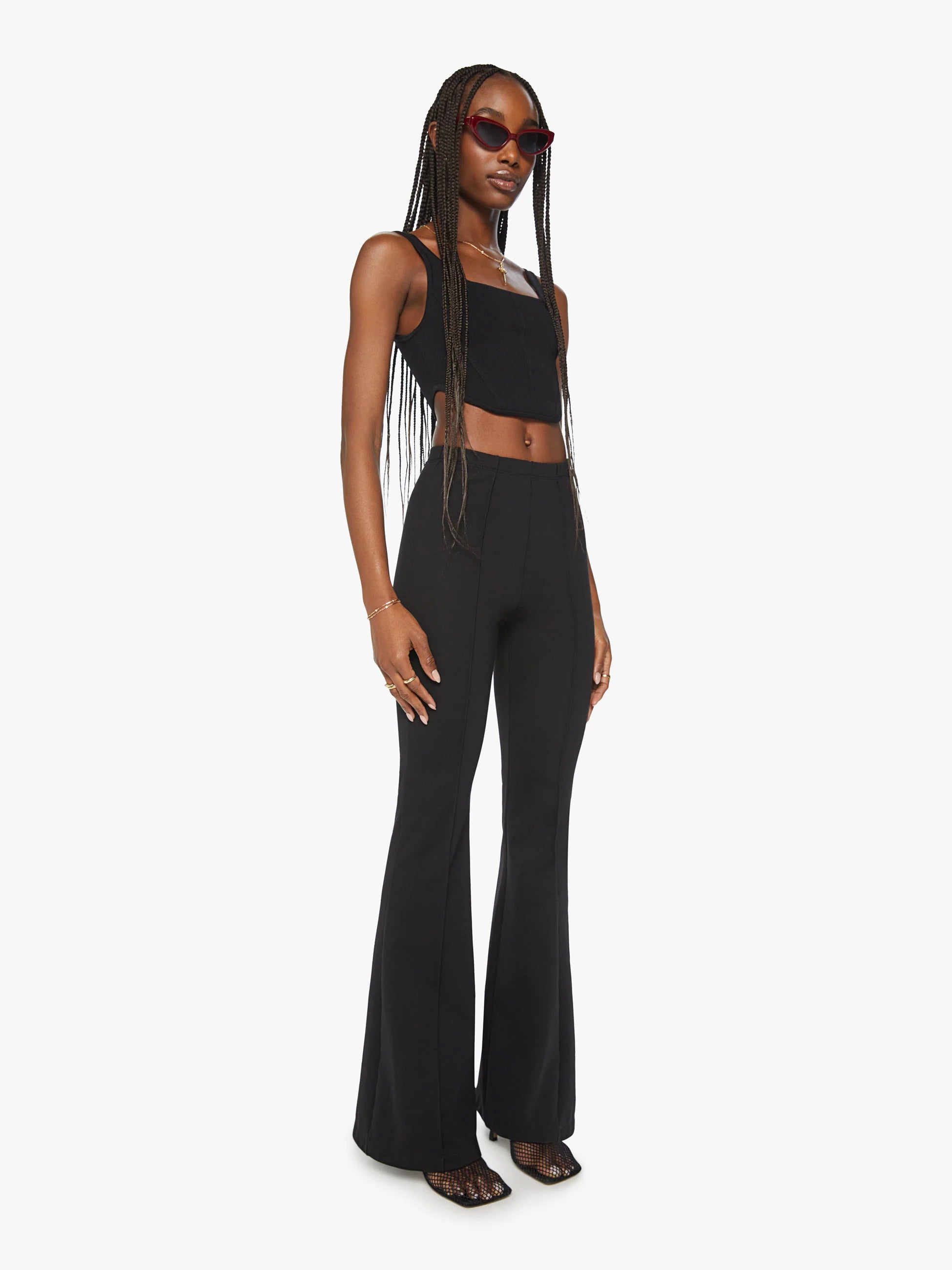 Mother The Smooth Cruiser Heel in Black – Blond Genius Mother The Smooth Cruiser Heel in Black – Blond Genius