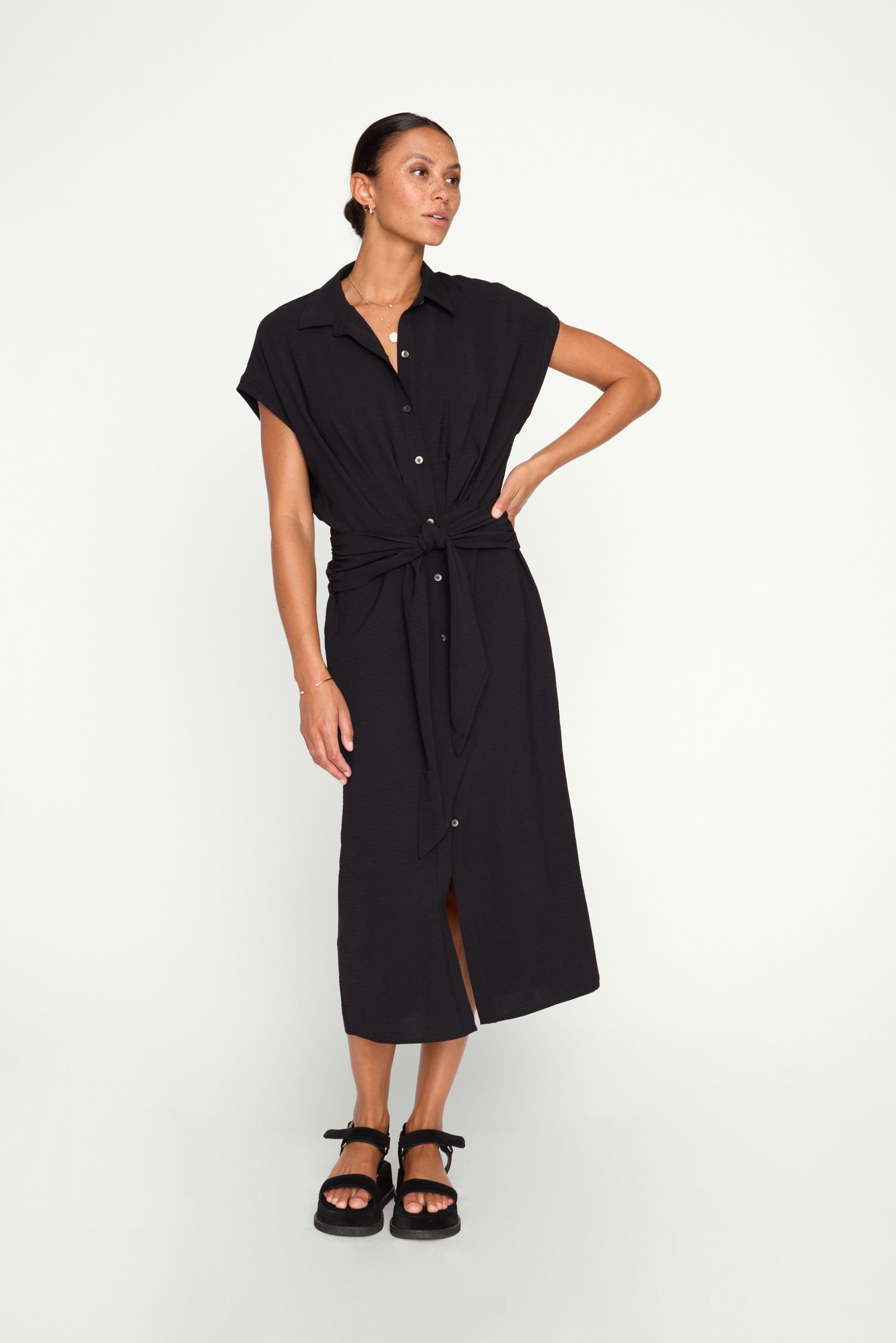Brochu Walker - Setia Belted Dress