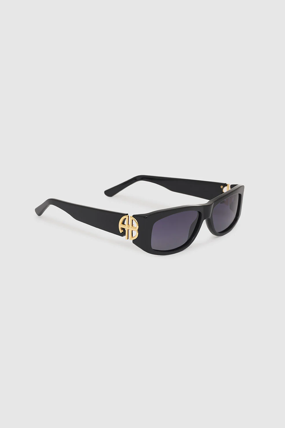 Anine Bing - Siena Sunglasses in Black w/ Gold – Blond Genius display picture 2