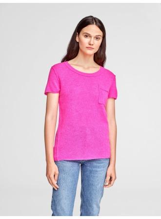 W+W - Essential Tee Pop Pink Heather
