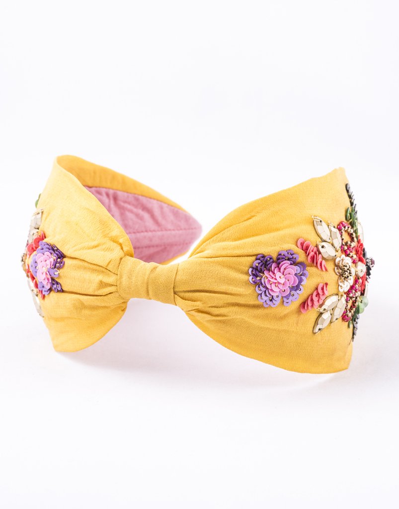 NAMJOSH Beaded Knot Headband Mandala Headband – Namjosh main image 2