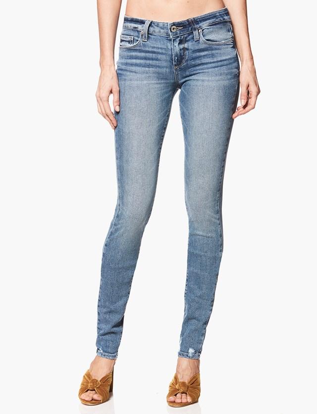 Paige Leggy Ultra High Rise Skinny Jeans Rissy – Blond Genius