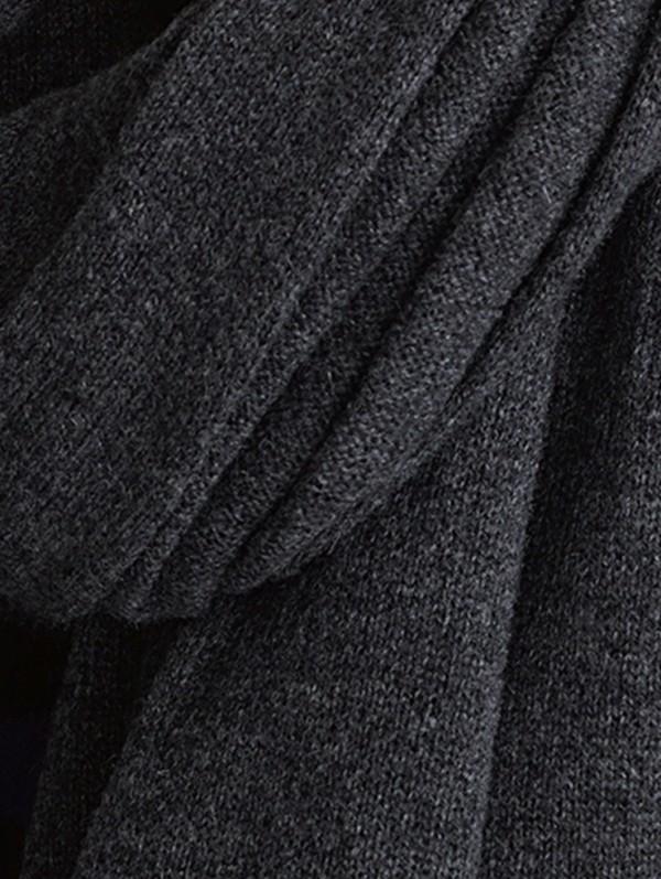 White + Warren - Cashmere Travel Wrap in Charcoal Heather
