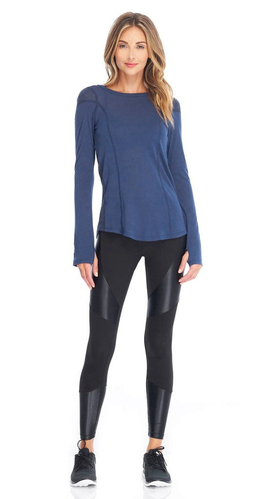 Koral Forge Mid Rise Legging Black Blond Genius
