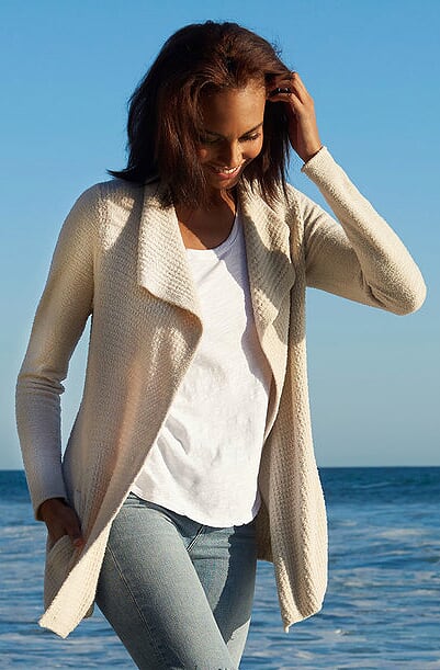 Barefoot dreams cozychic lite coastal cardigan shop