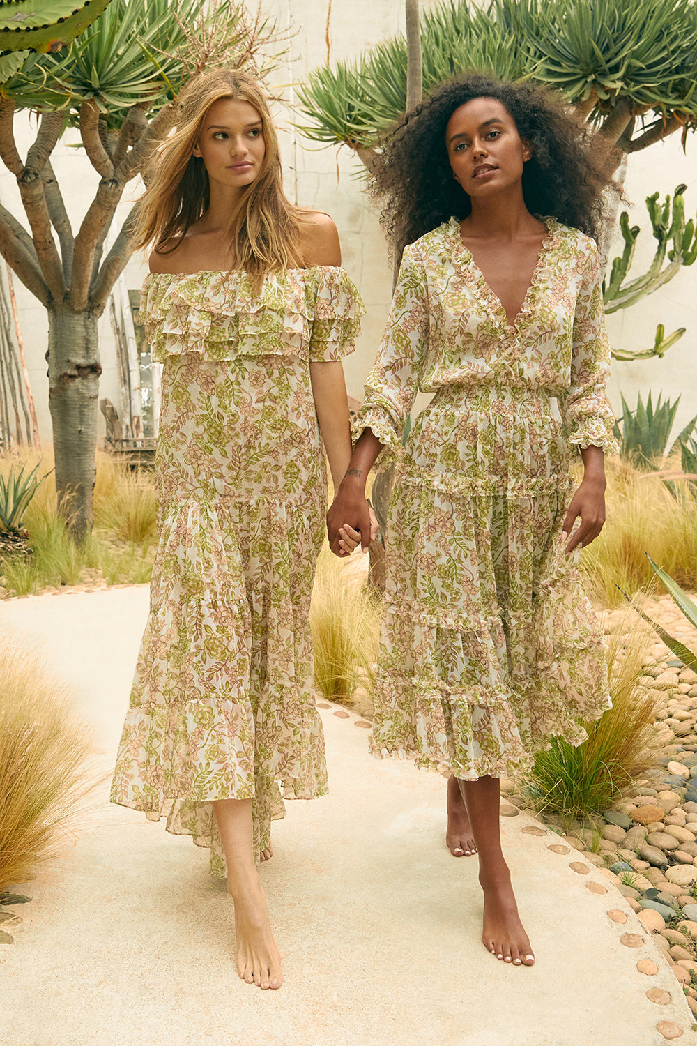 Misa - Nora Dress in Green Goddess Misa - Nora Dress in Green Goddess