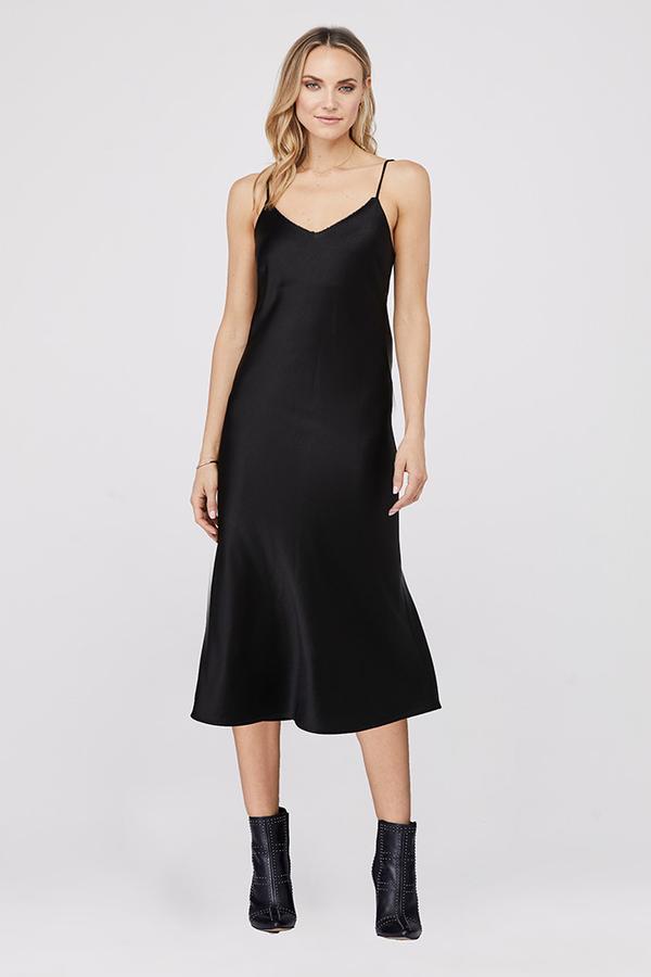 minimalist slip dress David Lerner