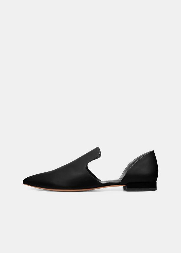 Damris leather deals flats