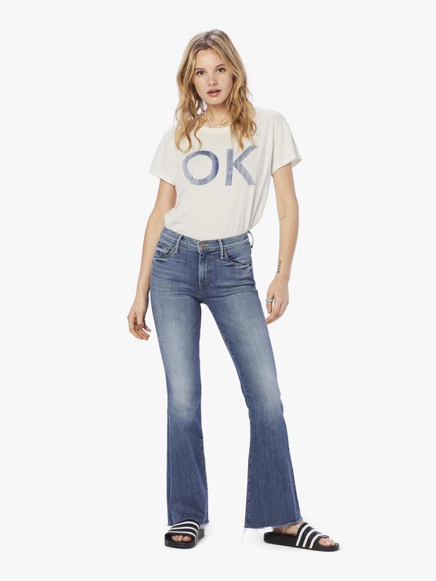 Mother Denim The Weekender Fray Hop On Hop Off - Main Image