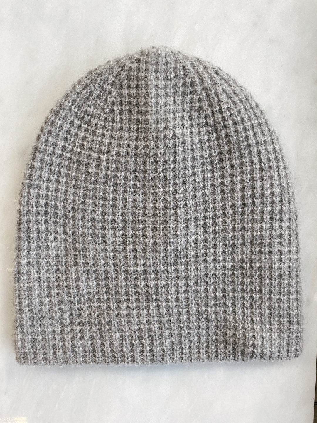 White + Warren - Cashmere Thermal Beanie in Grey Heather