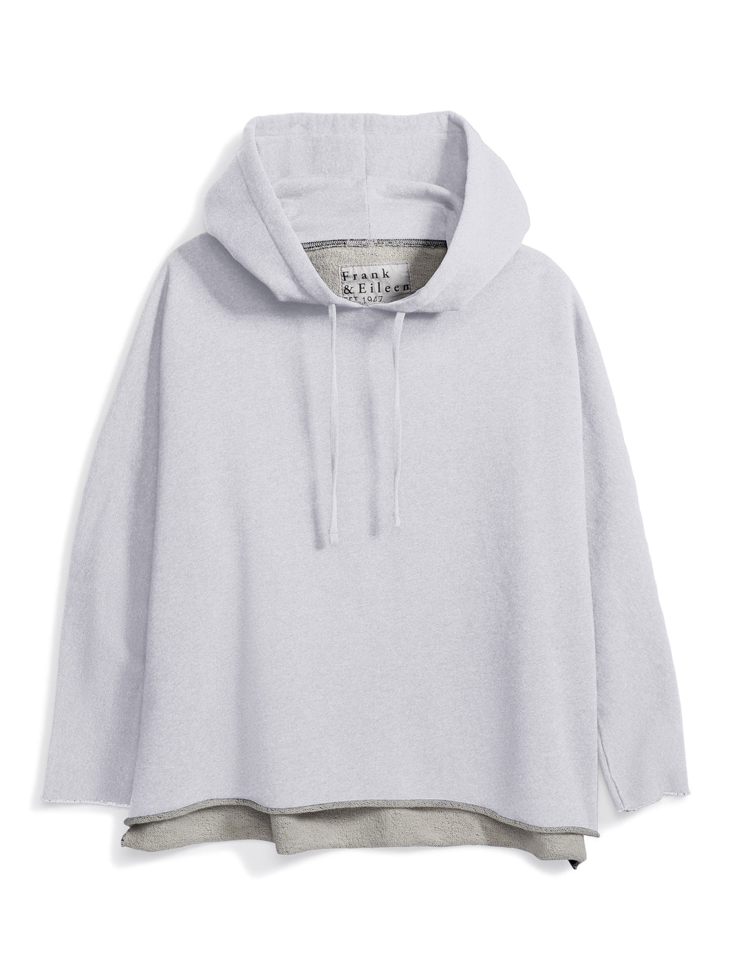 Frank & Eileen - Oversized Easy Hoodie in Classic Gray Melange