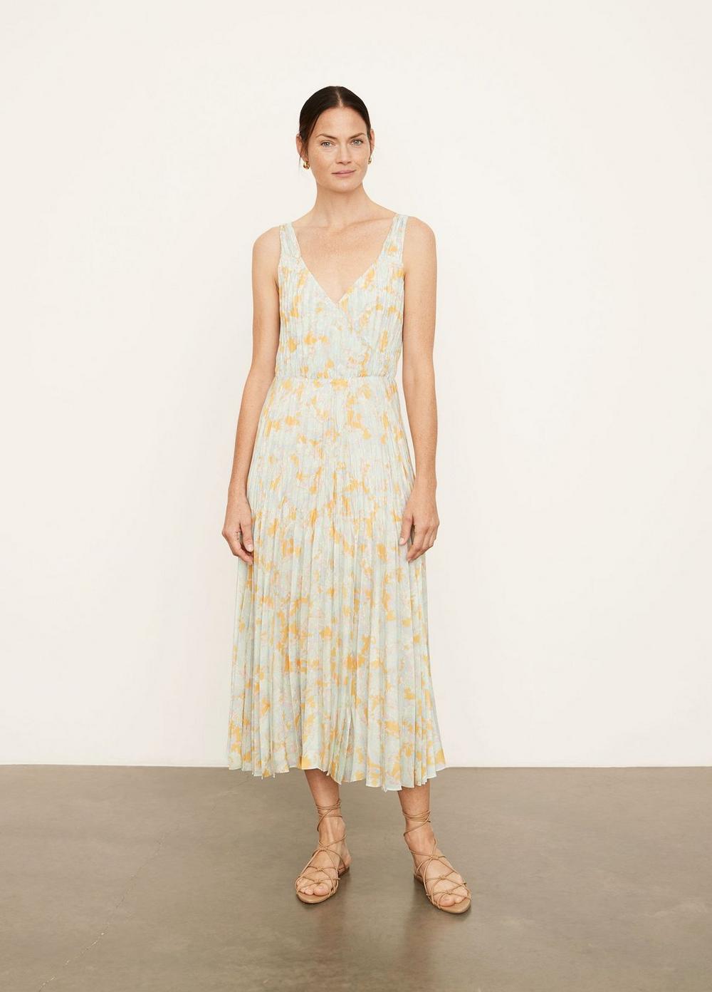 strapless open back dress Vince