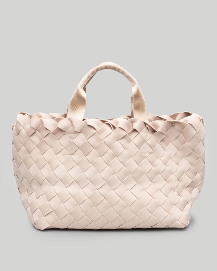 Naghedi - Tangier Medium Tote in Ecru – Blond Genius Naghedi - Tangier Medium Tote in Ecru – Blond Genius