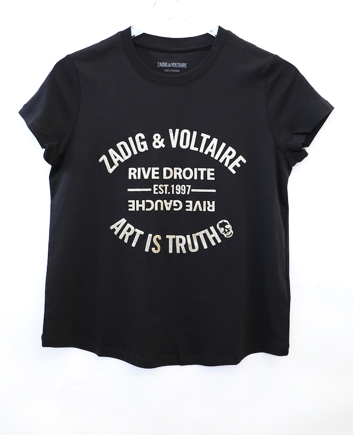 T shirt zadig shop et voltaire rive droite