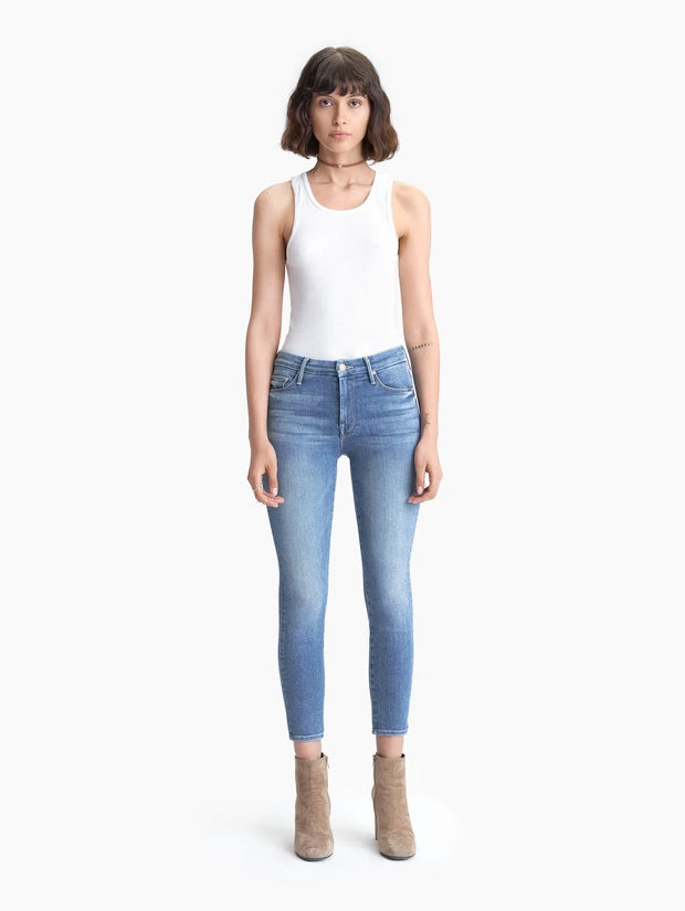 Mother Denim The Looker Crop Skinny Jeans in Hey Sun