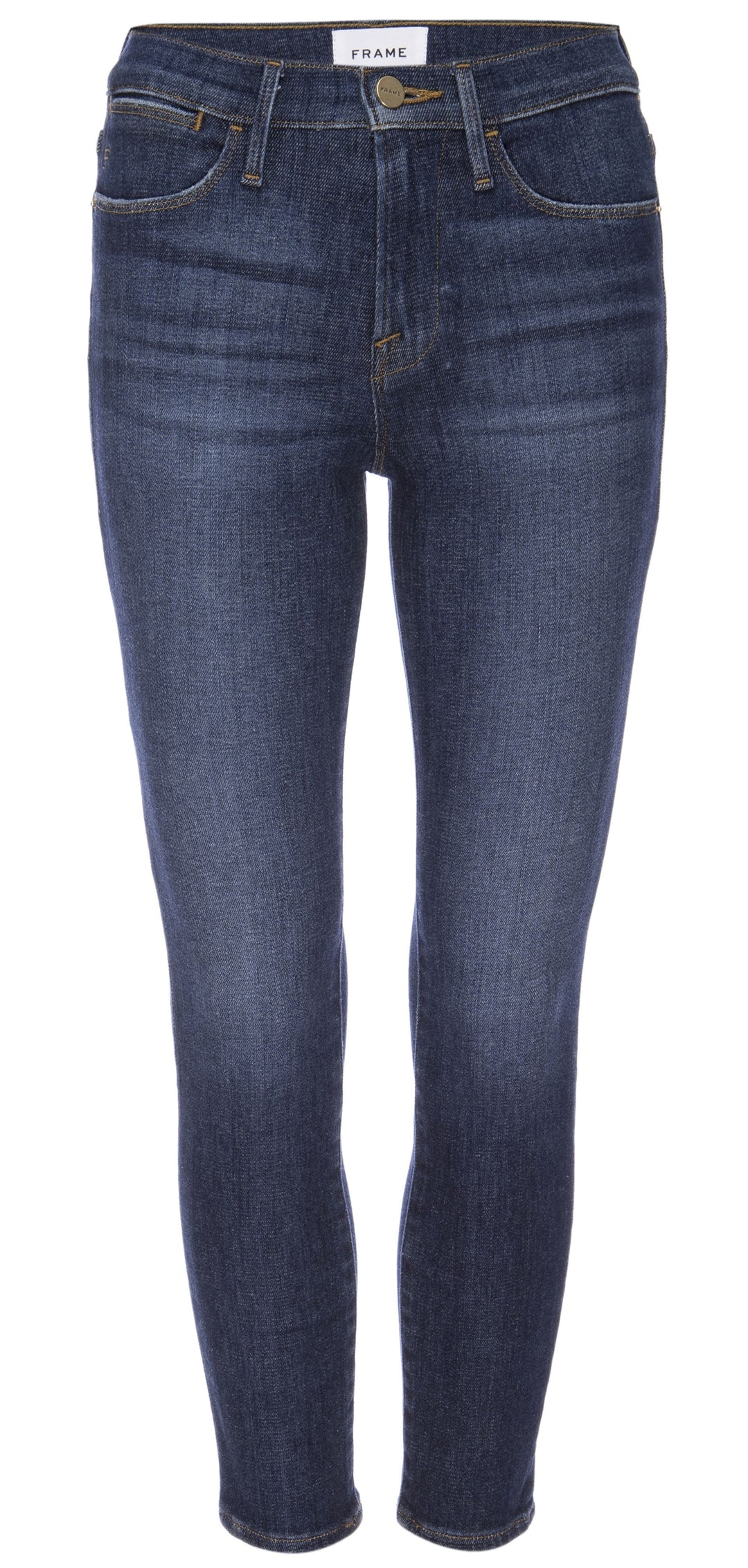 Frame Denim - Le High Skinny Jeans Crop in Allesandro