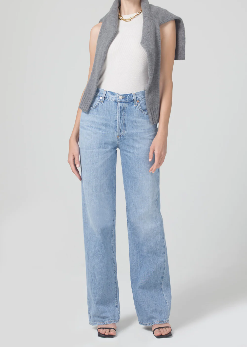 パンツ CITIZENSofHUMANITY/ANNINA 30IN TULAROSA Citizens of Humanity - Annina High Rise Wide Leg 30