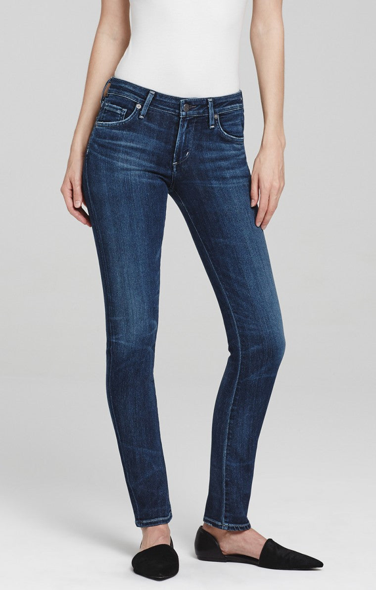 Citizens of Humanity Arielle Mid Rise Slim Jeans in Hewett