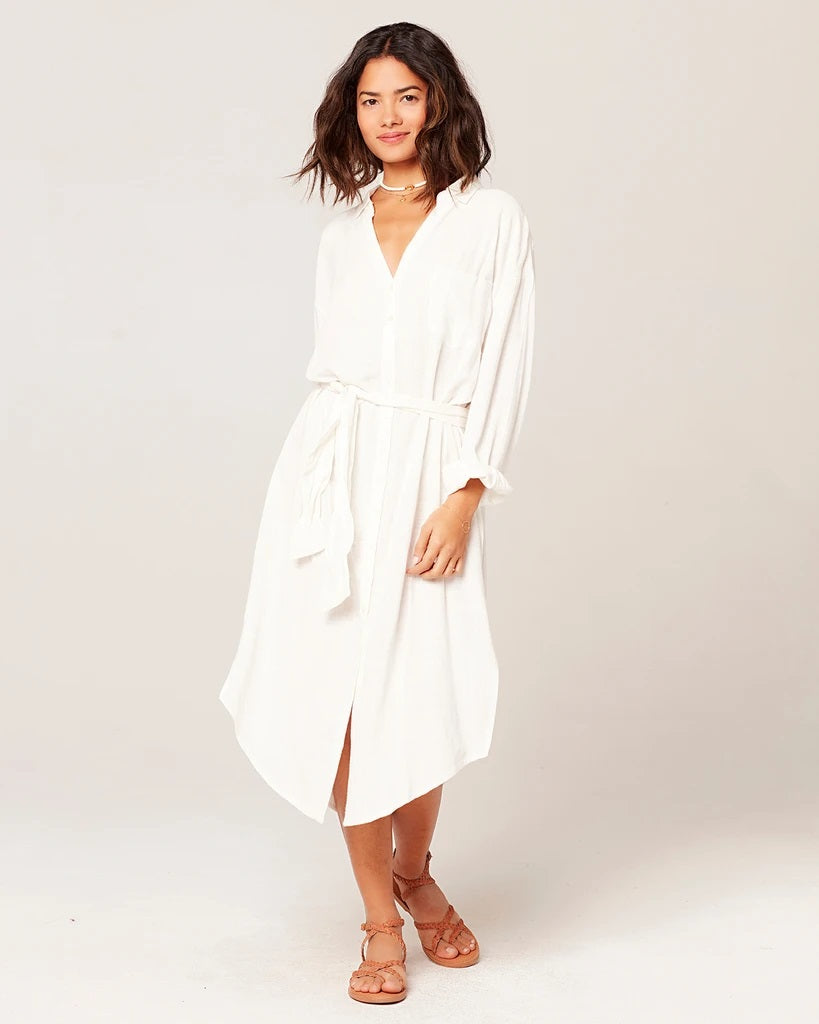 l space shirt dress L Space Prism Dress White