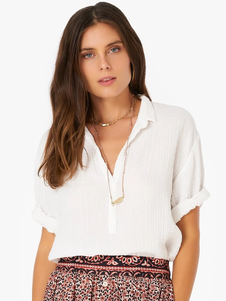 Xirena - Cruz Top in White – Blond Genius