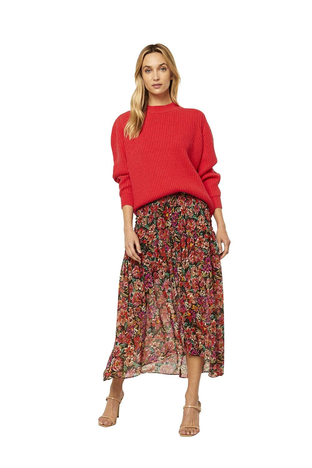 Misa - Dominique Sweater in Blood Orange