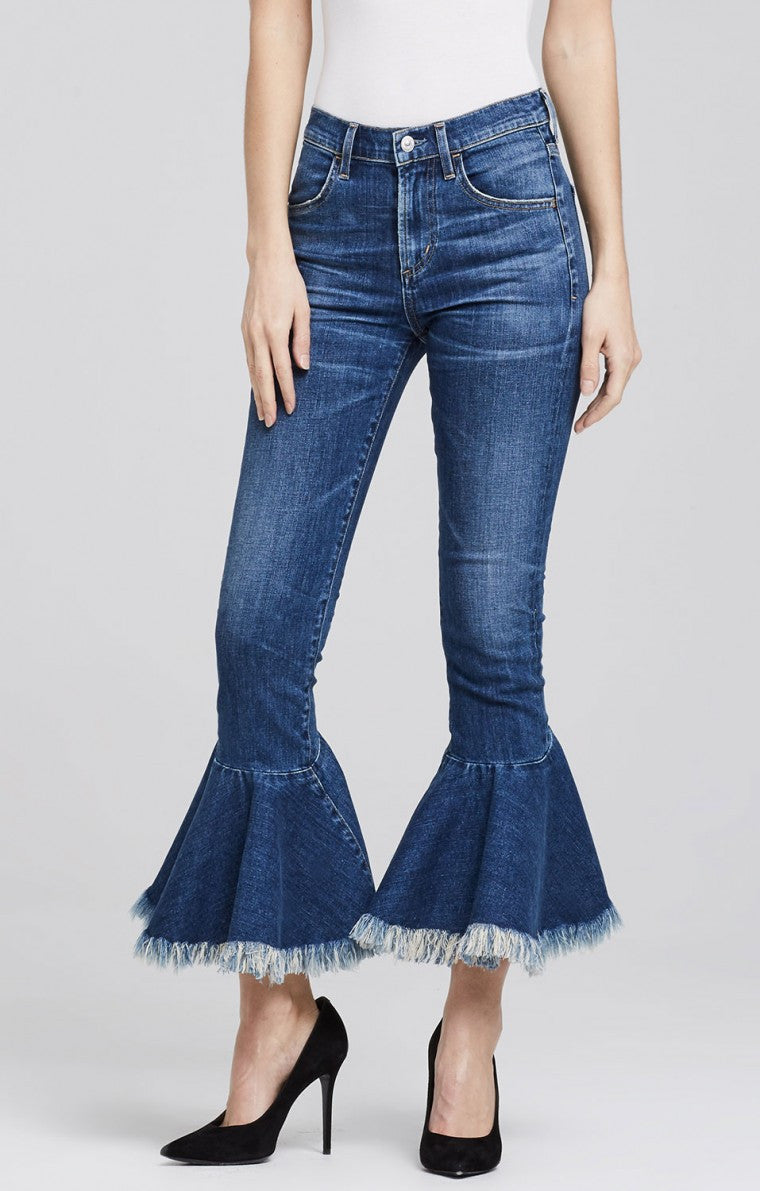 Citizens of Humanity Drew Flounce High Rise Cha Cha Cha – Blond