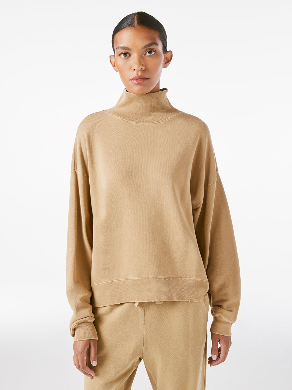Frame funnel neck sweatshirt store