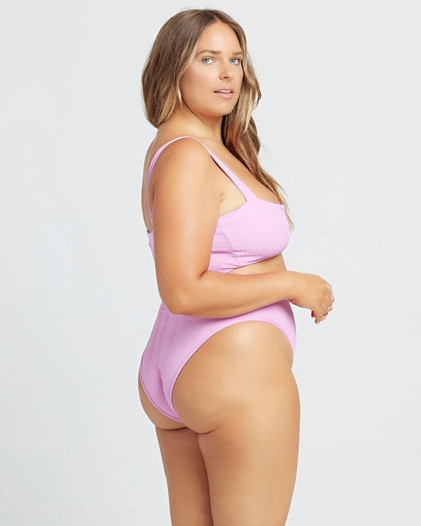 L*Space - Frenchi Bikini Bottom Bitsy in Rosebud