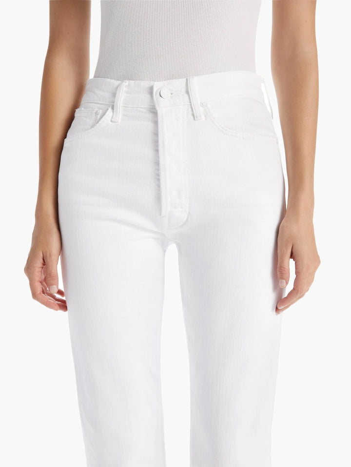 Mother Denim - High Waisted Hiker Hover Jean in Totally Innocent