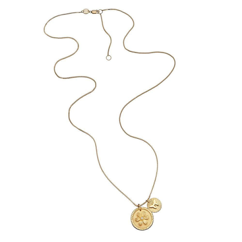 Jennifer Zeuner - Alma Necklace in Gold Vermeil