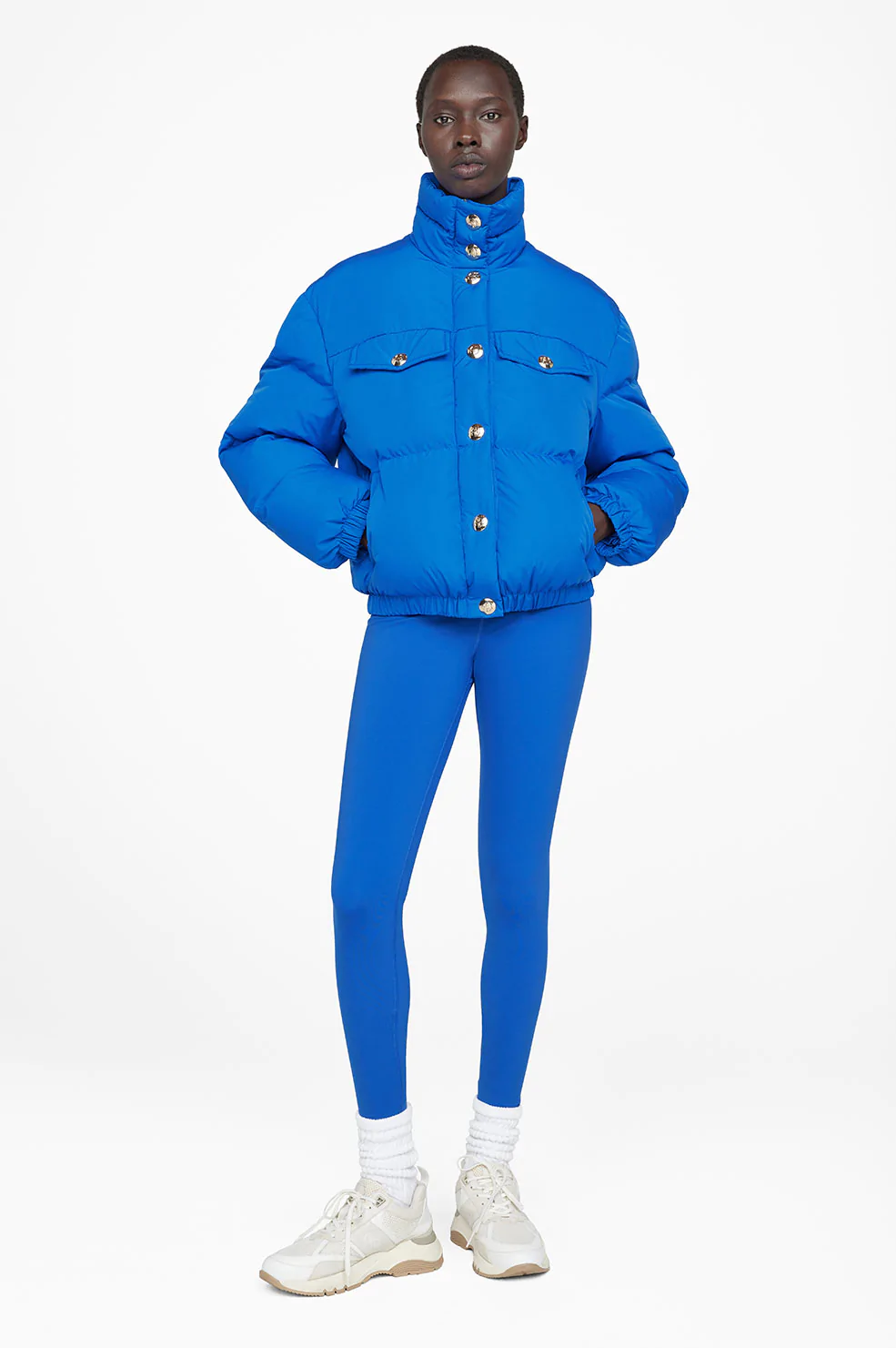 Electric blue 2025 jacket mens