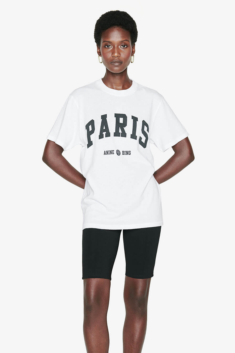 anine bing lili tee white Anine Bing