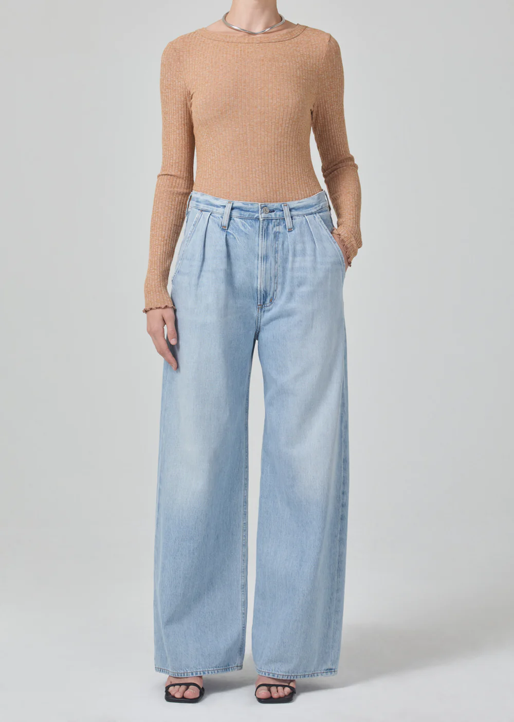 Citizens of Humanity - Maritzy Pleated Trouser in Copen
