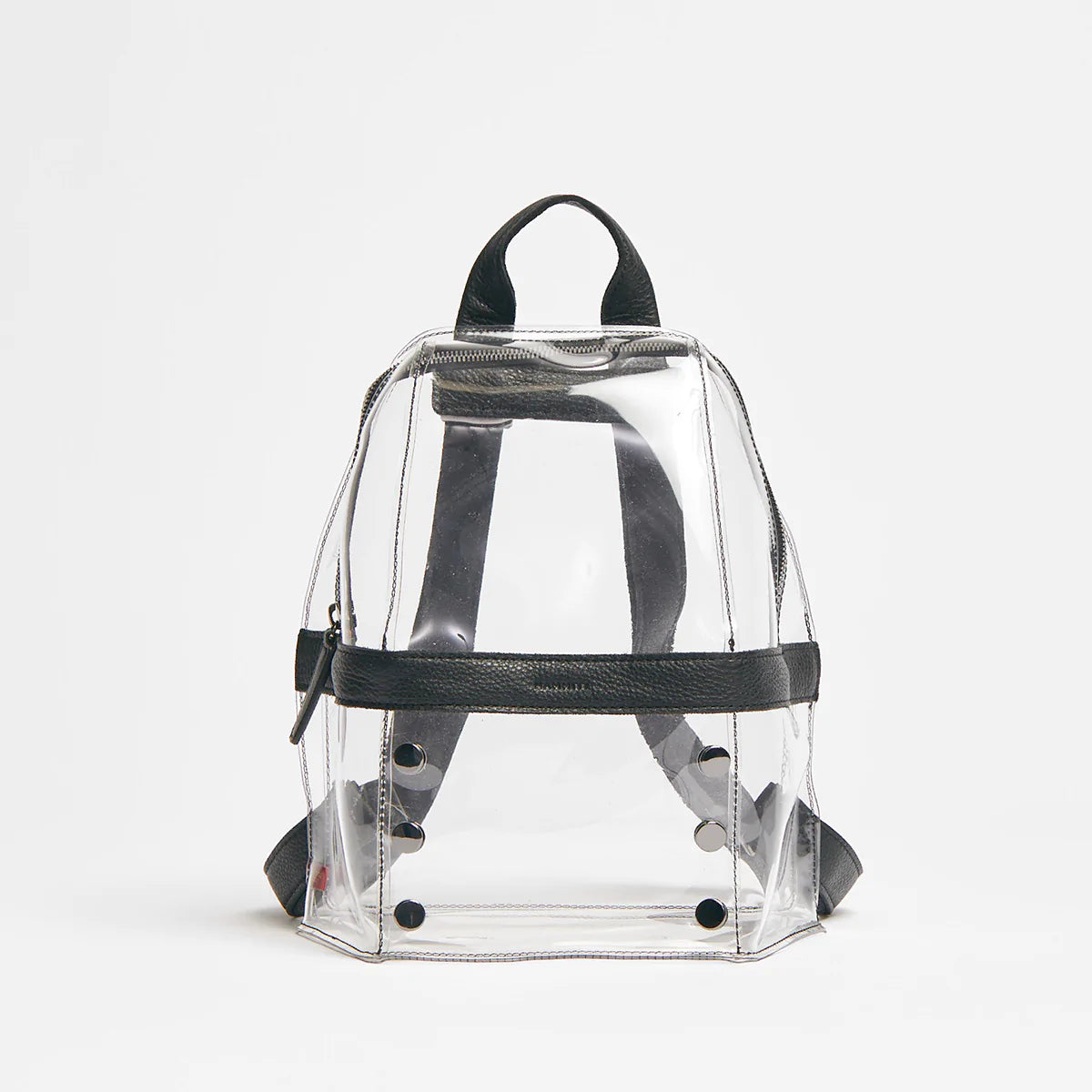 Hammitt Los Angeles - Hunter Medium in Clear Black Gunmetal  display picture 2