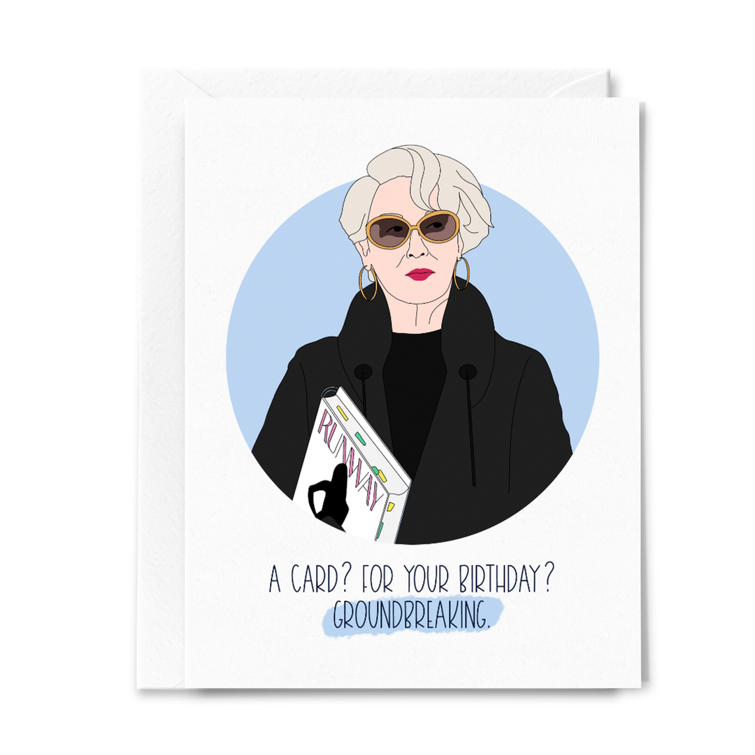 Sammy Gorin - Devil Wears Prada Miranda Priestly Card